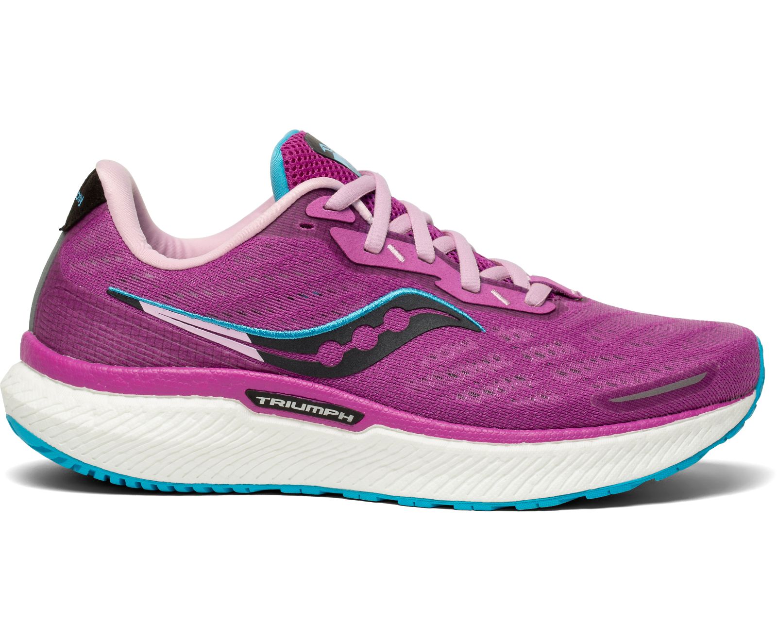 Women\'s Saucony Triumph 19 Running Shoes Purple | Singapore 205VRWD